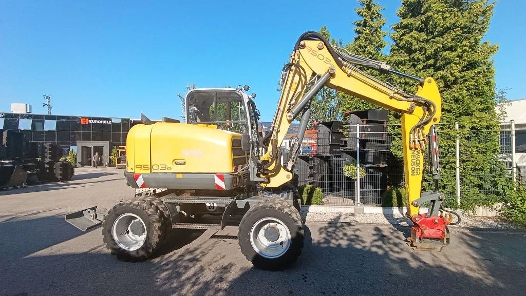 Excavadora de ruedas Wacker Neuson 9503 Bagger Powertilt, SW Martin, Verstellausleger: foto 6