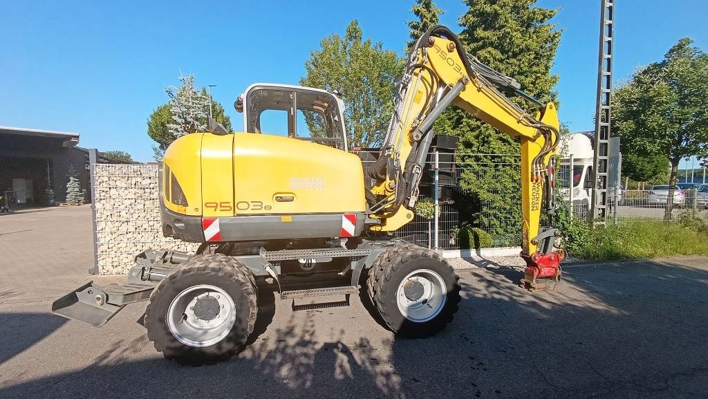 Excavadora de ruedas Wacker Neuson 9503 Bagger Powertilt, SW Martin, Verstellausleger: foto 5