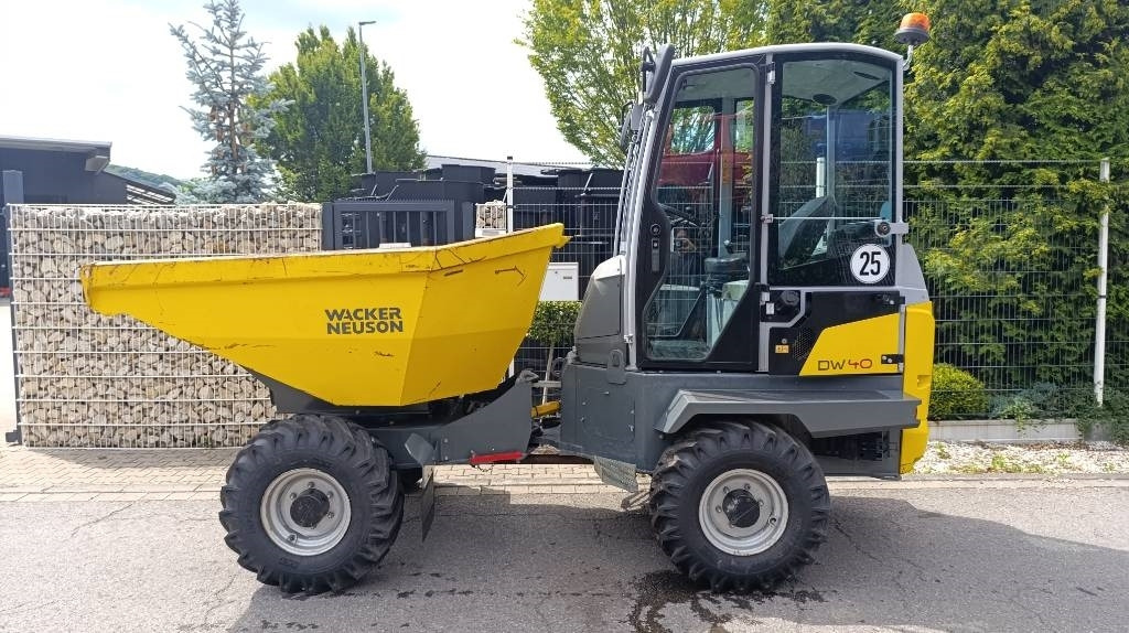 Minidumper Wacker Neuson DW 40 Raddumper 2 Fahrstufen, Kabinenheizung, 4x4: foto 24
