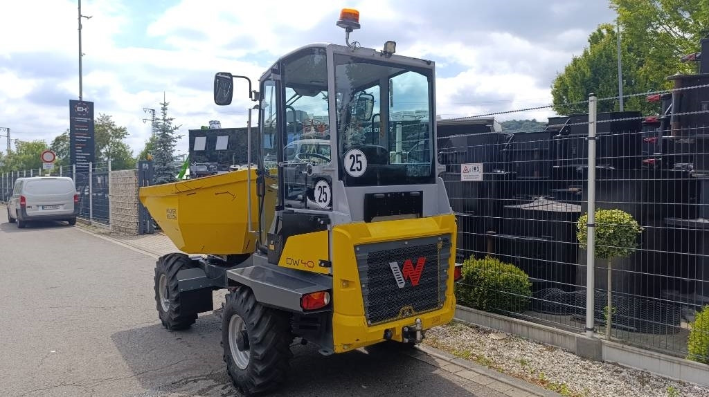 Minidumper Wacker Neuson DW 40 Raddumper 2 Fahrstufen, Kabinenheizung, 4x4: foto 29