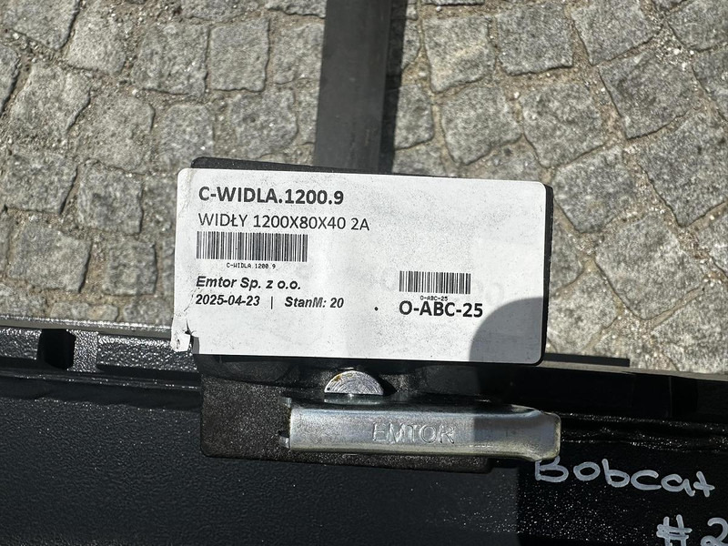 Big Palettengabel mit Bobcat 114cm Aufnahme - Horquillas para Equipo de manutención: foto 5 Big Palettengabel mit Bobcat 114cm Aufnahme - Horquillas para Equipo de manutención: foto 5