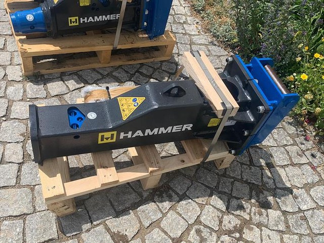 Hammer HM100 Hydraulikhammer mit Lehnhoff MS01 Aufnahme - Martillo hidráulico: foto 1 Hammer HM100 Hydraulikhammer mit Lehnhoff MS01 Aufnahme - Martillo hidráulico: foto 1