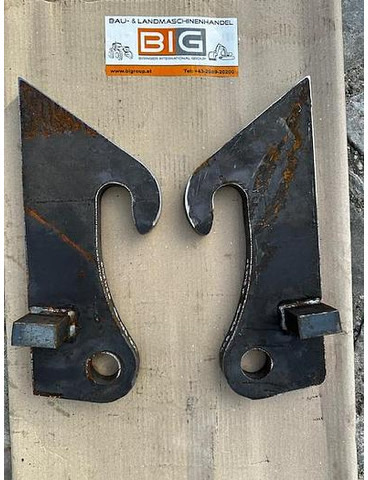 Big Anschweißhaken / Anschweißset / Koppelhaken JCB 520-50 Aufnahme - Piezas de recambio: foto 1 Big Anschweißhaken / Anschweißset / Koppelhaken JCB 520-50 Aufnahme - Piezas de recambio: foto 1