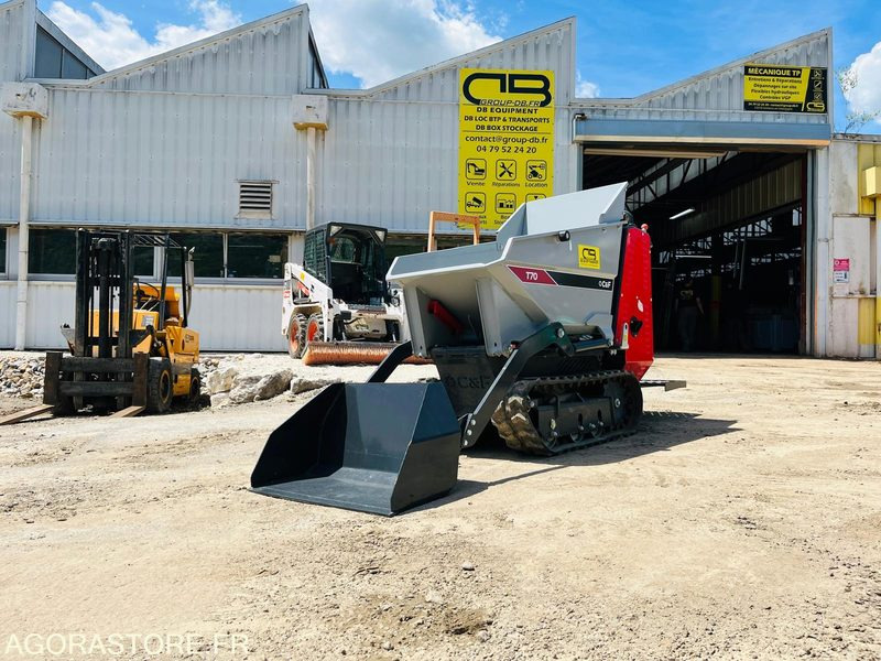 BROUETTE SUR CHENILLES AUTOCHARGEUSE C&F T70.1.1SL - 2022 NEUVE MODELE DE DEMO - Minidumper: foto 1 BROUETTE SUR CHENILLES AUTOCHARGEUSE C&F T70.1.1SL - 2022 NEUVE MODELE DE DEMO - Minidumper: foto 1