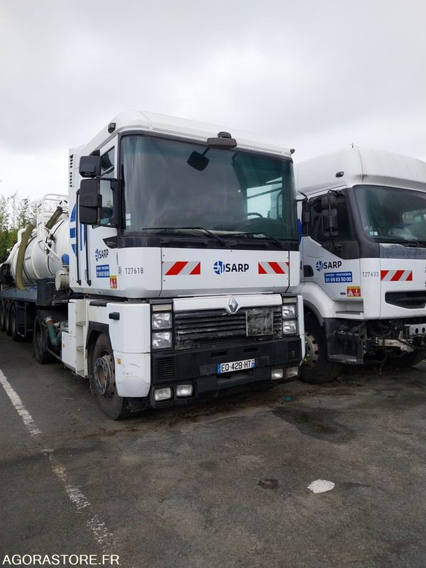 TRACTEUR RENAULT AE390 ADR POMPE 1998 821393KM ROULANT - Cabeza tractora: foto 1 TRACTEUR RENAULT AE390 ADR POMPE 1998 821393KM ROULANT - Cabeza tractora: foto 1