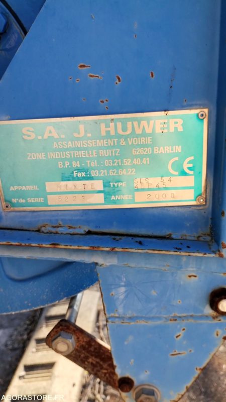 Camión Camion 3.5t Hydrocureur Renault Mascott – équipement Huwer: foto 6 Camión Camion 3.5t Hydrocureur Renault Mascott – équipement Huwer: foto 6