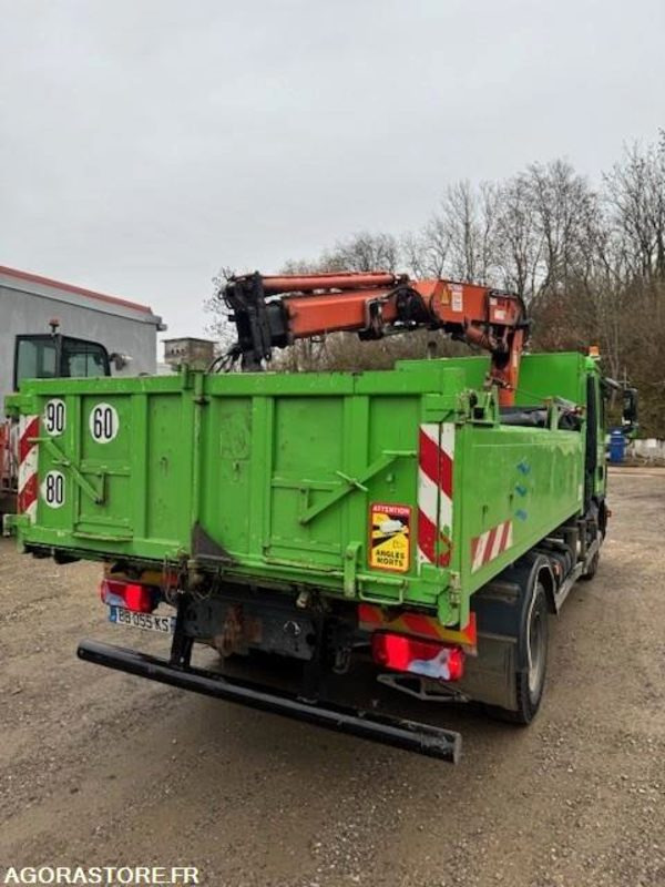 Camion MAN TGL 12T Grue - Benne - Camión: foto 4 Camion MAN TGL 12T Grue - Benne - Camión: foto 4