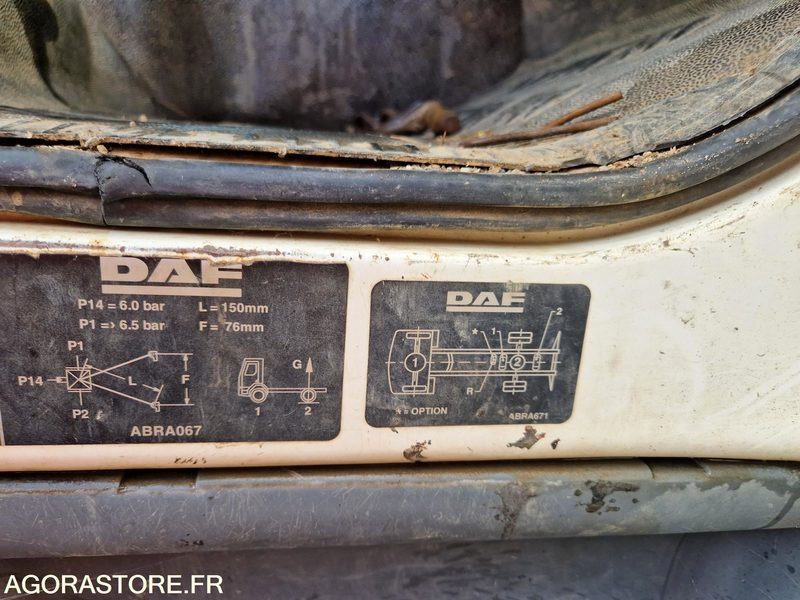 Camión Porteur tribenne grue Daf LF55 220 -227727-2006 - BQ086KY: foto 18 Camión Porteur tribenne grue Daf LF55 220 -227727-2006 - BQ086KY: foto 18