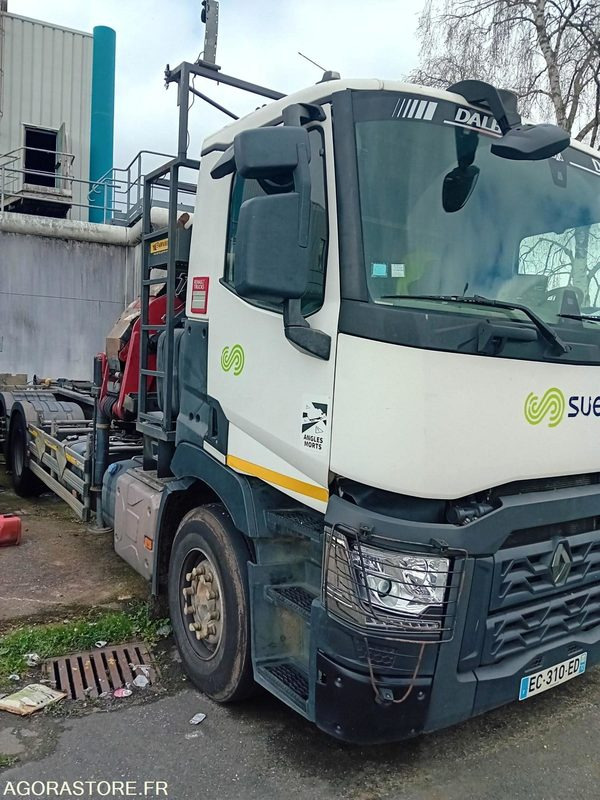 RENAULT 26T/BRAS/GRUE - EC310ED - 2016 / 534 362 KM - Camión: foto 1 RENAULT 26T/BRAS/GRUE - EC310ED - 2016 / 534 362 KM - Camión: foto 1