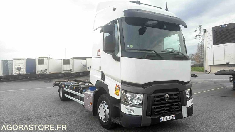 Renault T460 Porte-caisses mobiles - 2019 - 614770kms - FK-830-JN - Camión: foto 1 Renault T460 Porte-caisses mobiles - 2019 - 614770kms - FK-830-JN - Camión: foto 1