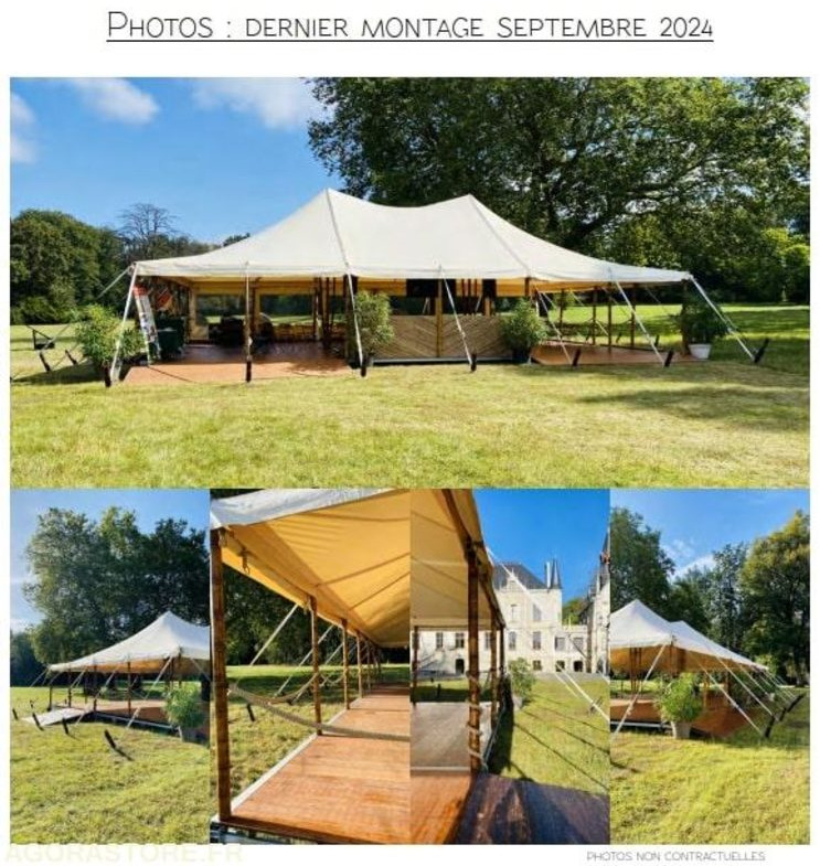 Chapiteau en bambou + planchers évènementiel + accessoires - Casa contenedor: foto 1 Chapiteau en bambou + planchers évènementiel + accessoires - Casa contenedor: foto 1