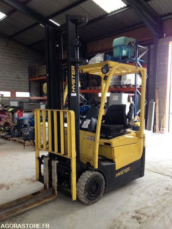Chariot frontal 3 roues 2014 - Hyster A1.3 XNT - Carretilla elevadora eléctrica: foto 1 Chariot frontal 3 roues 2014 - Hyster A1.3 XNT - Carretilla elevadora eléctrica: foto 1