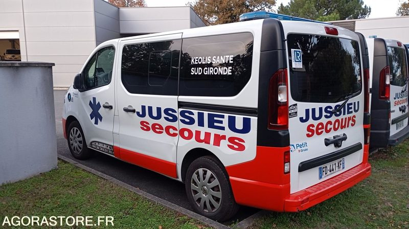 FD-441-KF - "PP"- Non Roulant - RENAULT TRAFIC - VASP - 318 629 Kms - Ambulancia: foto 3 FD-441-KF - "PP"- Non Roulant - RENAULT TRAFIC - VASP - 318 629 Kms - Ambulancia: foto 3