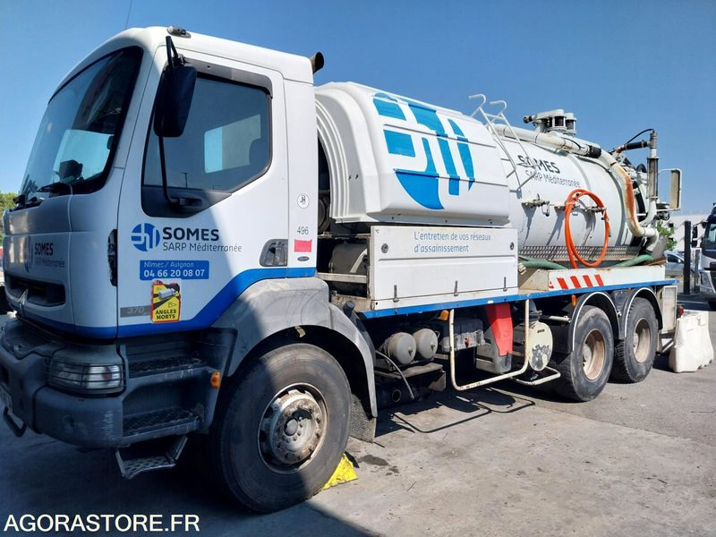 HYDROCUREUR 26T HUWER/RENAULT 496ADT34 (vente uniquement export) - Limpieza de alcantarillado: foto 1 HYDROCUREUR 26T HUWER/RENAULT 496ADT34 (vente uniquement export) - Limpieza de alcantarillado: foto 1