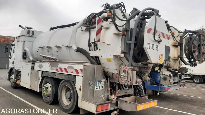 HYDROCUREUR MIXTE RENAULT PRENIUM - DP-470-VA-2002-335 513 KM Vente Export Excl - Limpieza de alcantarillado: foto 2 HYDROCUREUR MIXTE RENAULT PRENIUM - DP-470-VA-2002-335 513 KM Vente Export Excl - Limpieza de alcantarillado: foto 2