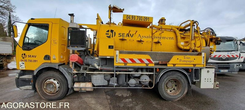 Hydrocureur Huwer/Renault Trucks 19T 2001/ 301639 km CW351WK (uniquement Export) - Limpieza de alcantarillado: foto 2 Hydrocureur Huwer/Renault Trucks 19T 2001/ 301639 km CW351WK (uniquement Export) - Limpieza de alcantarillado: foto 2