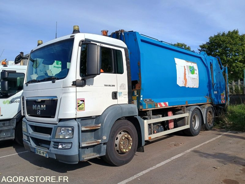 MAN 26T/BOM - BB140NF - Camión de basura: foto 1 MAN 26T/BOM - BB140NF - Camión de basura: foto 1
