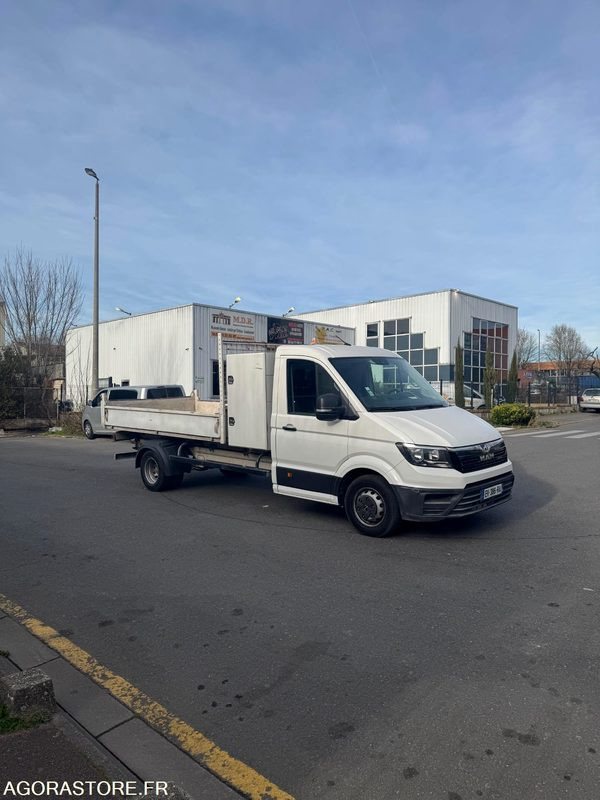 MAN TGE 180 - 2018 - 95 000 KM - BENNE BASCULANTE - Volquete furgoneta: foto 2 MAN TGE 180 - 2018 - 95 000 KM - BENNE BASCULANTE - Volquete furgoneta: foto 2