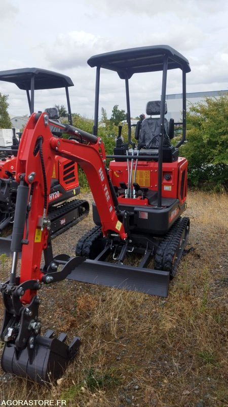 MINI-PELLE MOTEUR KUBOTA - HUAYEE HY16 - Excavadora: foto 1 MINI-PELLE MOTEUR KUBOTA - HUAYEE HY16 - Excavadora: foto 1
