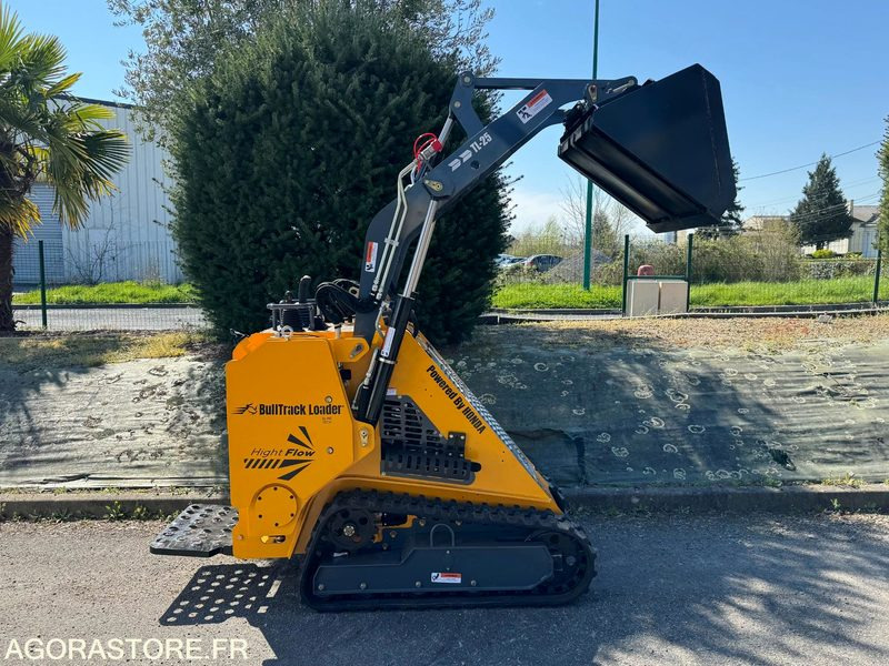 Mini chargeuse porte outils à chenilles moteur Honda 22CV. - Minicargadora de cadenas: foto 1 Mini chargeuse porte outils à chenilles moteur Honda 22CV. - Minicargadora de cadenas: foto 1