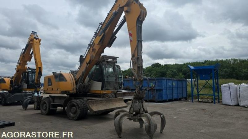PELLE DE MANUTENTION SUR ROUE - LH22M LITRONIC LIEBHERR - 2017 / 12 053 HEURES - Excavadora: foto 3 PELLE DE MANUTENTION SUR ROUE - LH22M LITRONIC LIEBHERR - 2017 / 12 053 HEURES - Excavadora: foto 3