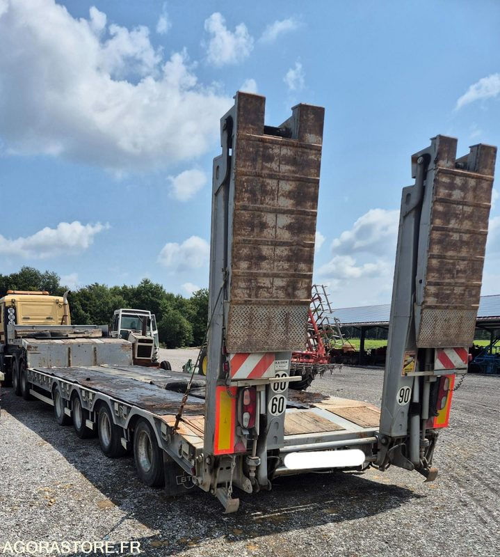 Porte engins 4 essieux - Remolque góndola rebajadas: foto 4 Porte engins 4 essieux - Remolque góndola rebajadas: foto 4