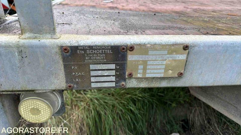 Remorque METAL REM. - 1996 - BC-495-PQ - Remolque: foto 3 Remorque METAL REM. - 1996 - BC-495-PQ - Remolque: foto 3