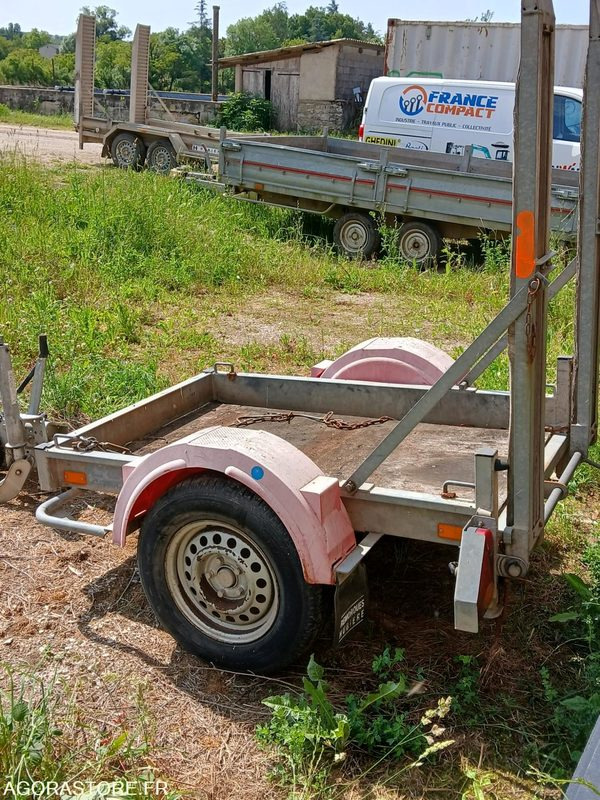 Remorque PORTE ROULEAU HUBIERE - Remolque caja abierta: foto 3 Remorque PORTE ROULEAU HUBIERE - Remolque caja abierta: foto 3