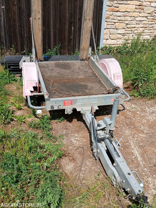 Remorque PORTE ROULEAU HUBIERE - Remolque caja abierta: foto 5 Remorque PORTE ROULEAU HUBIERE - Remolque caja abierta: foto 5