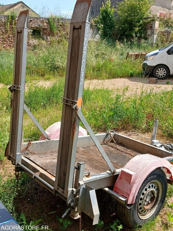 Remorque PORTE ROULEAU HUBIERE - Remolque caja abierta: foto 2 Remorque PORTE ROULEAU HUBIERE - Remolque caja abierta: foto 2