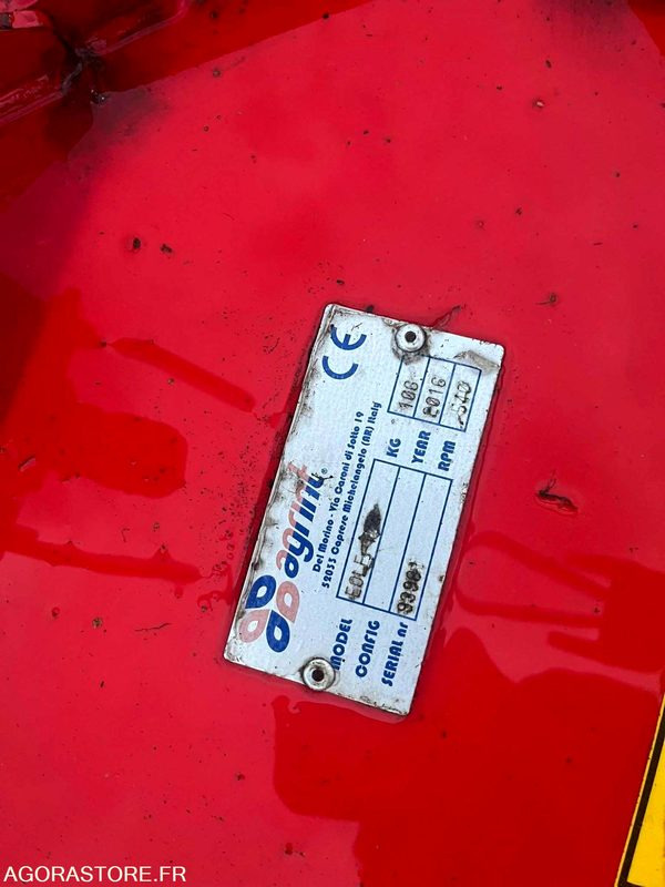 Tondeuse 1m AGRINT 3 points pour micro tracteur - Cortacésped: foto 3 Tondeuse 1m AGRINT 3 points pour micro tracteur - Cortacésped: foto 3