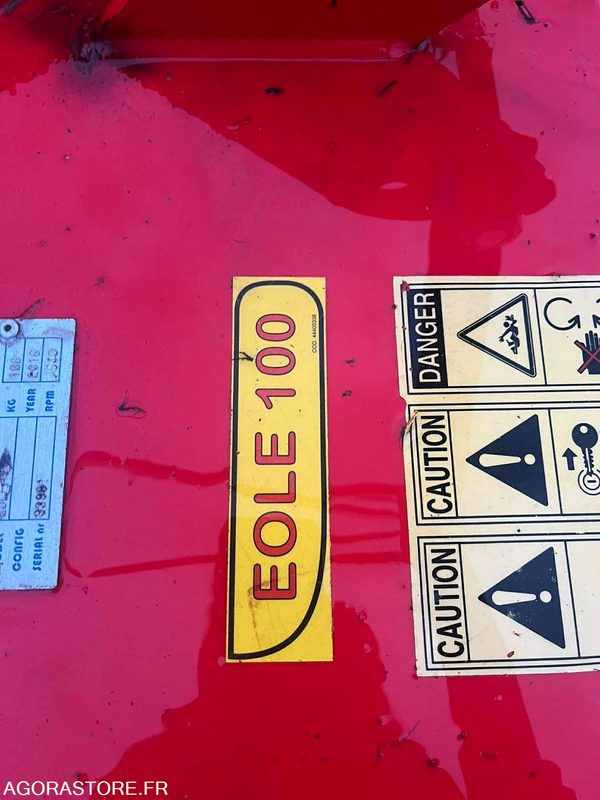 Tondeuse 1m AGRINT 3 points pour micro tracteur - Cortacésped: foto 4 Tondeuse 1m AGRINT 3 points pour micro tracteur - Cortacésped: foto 4