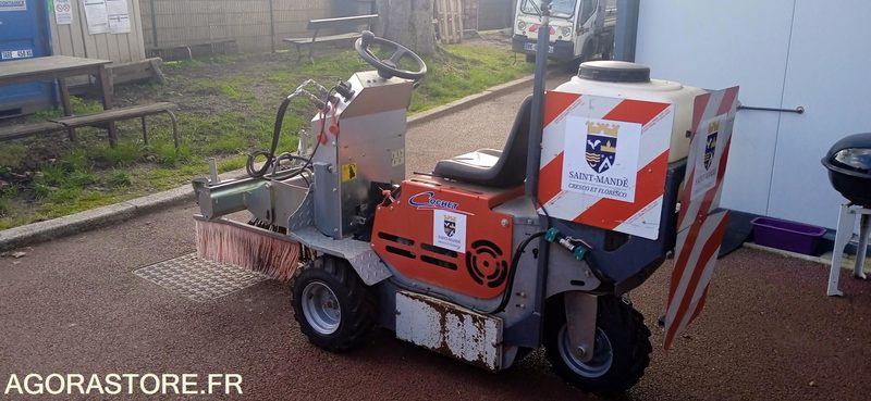 Balayeuse désherbeuse deneigeuse COCHET type GECKO automotrice 27 heures 2021 - Barredora vial: foto 4 Balayeuse désherbeuse deneigeuse COCHET type GECKO automotrice 27 heures 2021 - Barredora vial: foto 4