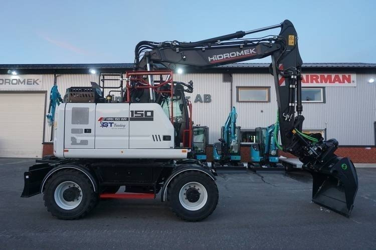 Hidromek HMK 150 WR-5 - Excavadora de ruedas: foto 1 Hidromek HMK 150 WR-5 - Excavadora de ruedas: foto 1