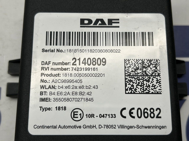 DAF GPS module - Unidad de control para Camión: foto 4 DAF GPS module - Unidad de control para Camión: foto 4
