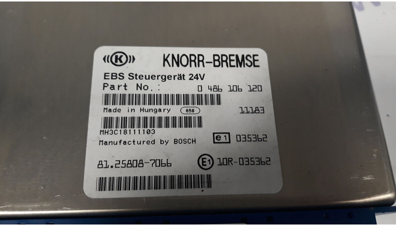 KNORR-BREMSE TGX - Unidad de control para Camión: foto 3 KNORR-BREMSE TGX - Unidad de control para Camión: foto 3