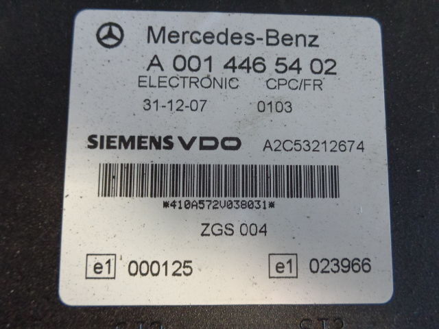 Mercedes-Benz Actros - Unidad de control para Camión: foto 2 Mercedes-Benz Actros - Unidad de control para Camión: foto 2