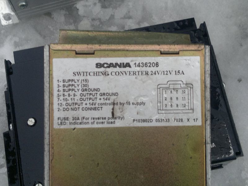 Unidad de control Scania VDO 412.413\006\002 . 412.413/006/005: foto 8