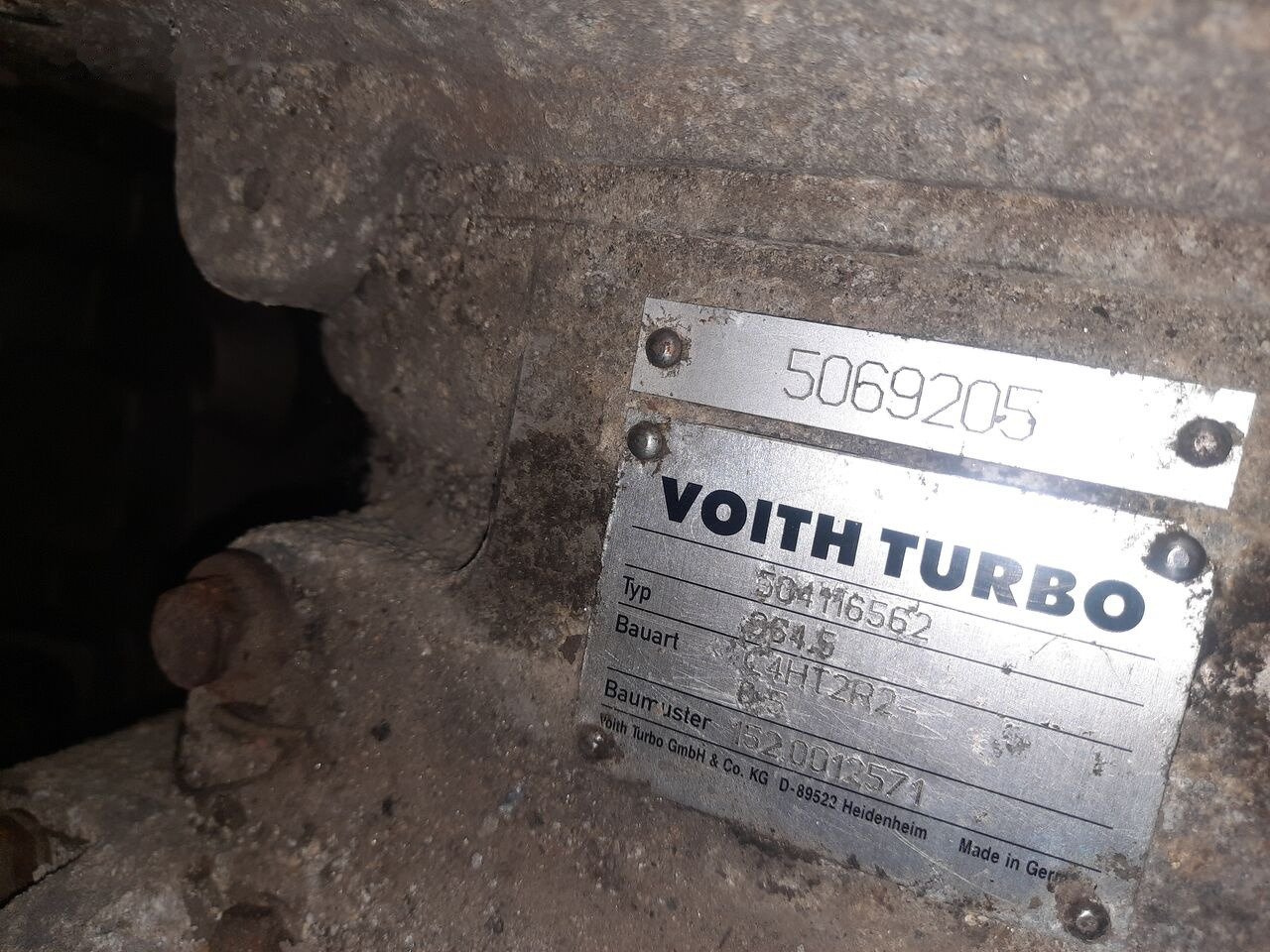 Volvo VOITH 864.5 \ 854.5 \ 854.3E. 864.3E/ 864.3/ 861/ 863 Volvo B12 / B7/ B10 - Caja de cambios para Autobús: foto 5 Volvo VOITH 864.5 \ 854.5 \ 854.3E. 864.3E/ 864.3/ 861/ 863 Volvo B12 / B7/ B10 - Caja de cambios para Autobús: foto 5