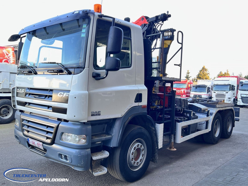 DAF CF 85.410 6x4 Bladgeveerd, Palfinger PK16001, Palift - Camión multibasculante, Camión grúa: foto 3 DAF CF 85.410 6x4 Bladgeveerd, Palfinger PK16001, Palift - Camión multibasculante, Camión grúa: foto 3