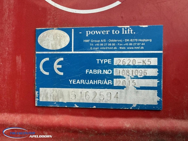 HMF 2620 K5 Afstandsbediening, 2x Extra functie - Grúa para camión: foto 5 HMF 2620 K5 Afstandsbediening, 2x Extra functie - Grúa para camión: foto 5