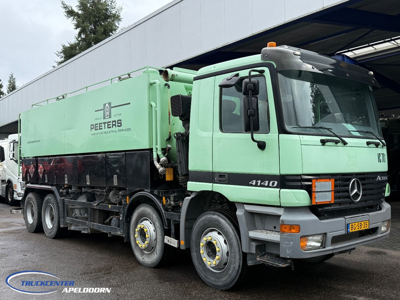 Mercedes-Benz Actros 4140 8x4 Naafreductie, Bladgeveerd, ADR - Limpieza de alcantarillado: foto 1 Mercedes-Benz Actros 4140 8x4 Naafreductie, Bladgeveerd, ADR - Limpieza de alcantarillado: foto 1