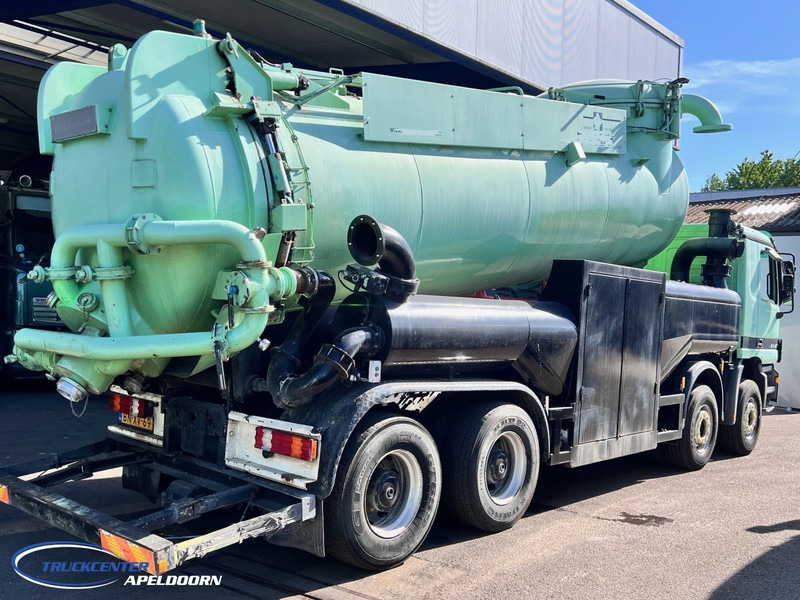 Mercedes-Benz Actros 4140 Naaktgeboren Vortex VP8000, 8x4 Steel spring Manuel - Limpieza de alcantarillado: foto 2 Mercedes-Benz Actros 4140 Naaktgeboren Vortex VP8000, 8x4 Steel spring Manuel - Limpieza de alcantarillado: foto 2