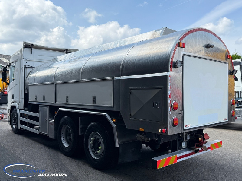 Scania R500 NGS 15000 Liter, Retarder, Stuuras, RVS tank - melk - water - Camión cisterna: foto 3 Scania R500 NGS 15000 Liter, Retarder, Stuuras, RVS tank - melk - water - Camión cisterna: foto 3