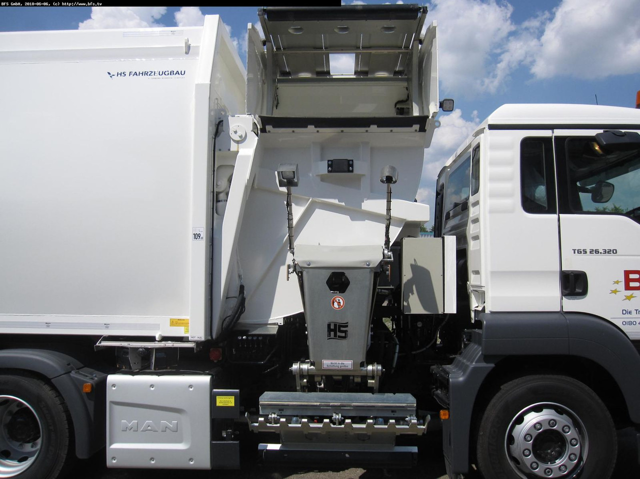 MAN TGS 26.320 6x2-4 LL HS SL Speedline 27 PPK - ViS - Camión de basura: foto 2 MAN TGS 26.320 6x2-4 LL HS SL Speedline 27 PPK - ViS - Camión de basura: foto 2