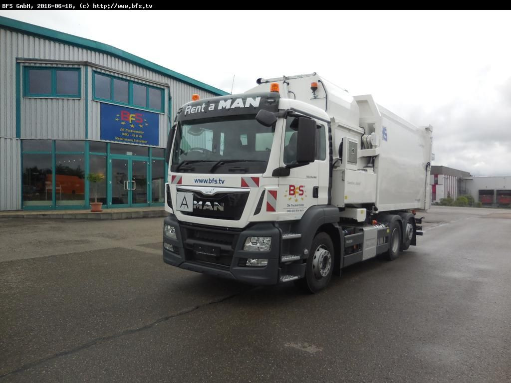 MAN TGS 26.360 6x2-2 LL HS SL Speedline 29 PPK - Camión de basura: foto 1 MAN TGS 26.360 6x2-2 LL HS SL Speedline 29 PPK - Camión de basura: foto 1