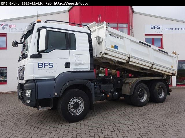MAN TGS 26.500 6x4 BB MEILLER Bordmatik links, Motor - Camión volquete: foto 2 MAN TGS 26.500 6x4 BB MEILLER Bordmatik links, Motor - Camión volquete: foto 2