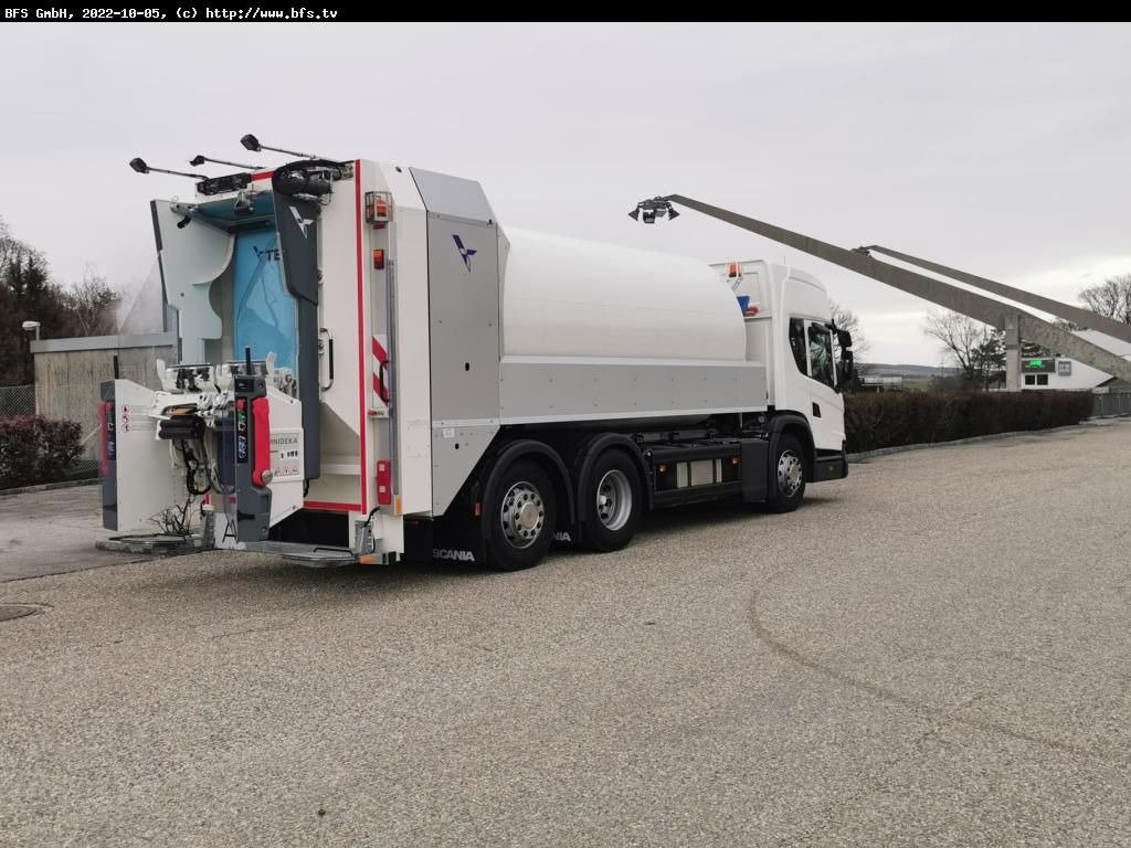 Scania L320 B6x2*4NB HS HL ROTOlympus Typ 205/20,0 Nake - Camión de basura: foto 2 Scania L320 B6x2*4NB HS HL ROTOlympus Typ 205/20,0 Nake - Camión de basura: foto 2