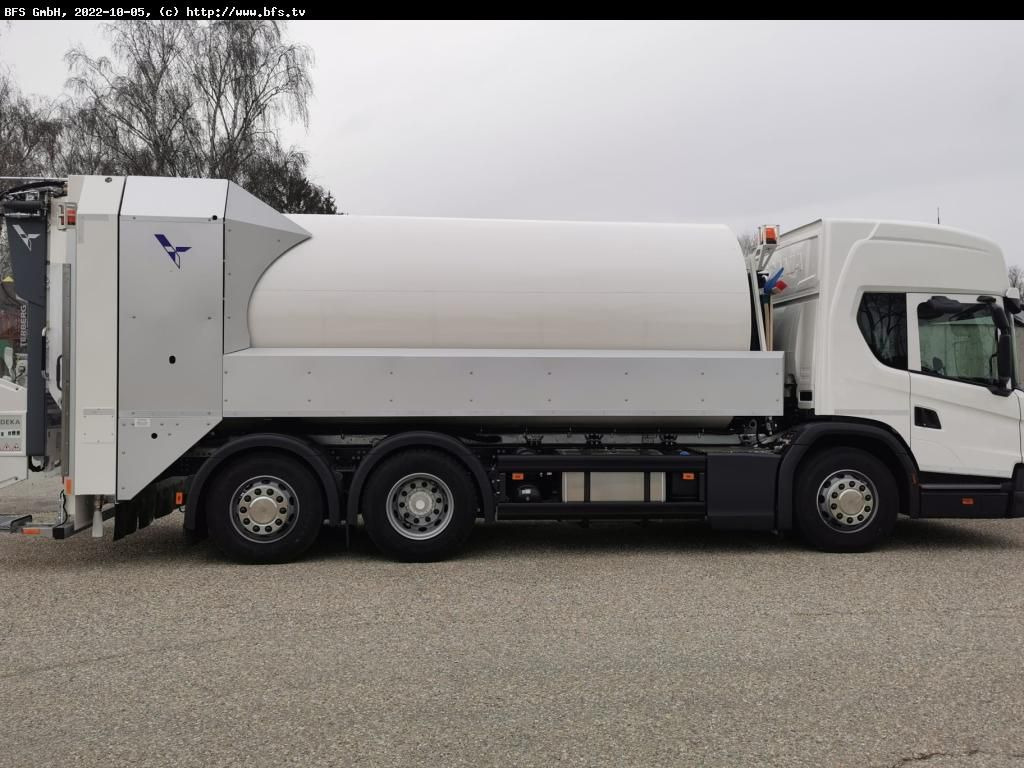 Scania L320 B6x2*4NB HS HL ROTOlympus Typ 205/20,0 Nake - Camión de basura: foto 3 Scania L320 B6x2*4NB HS HL ROTOlympus Typ 205/20,0 Nake - Camión de basura: foto 3