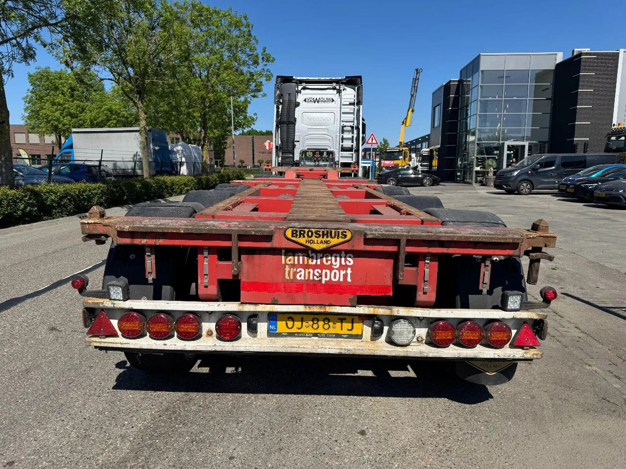 Broshuis 3 UCC-39/45 EU - 3 AXLE SAF + LIFTING AXLE - Semirremolque portacontenedore/ Intercambiable: foto 3 Broshuis 3 UCC-39/45 EU - 3 AXLE SAF + LIFTING AXLE - Semirremolque portacontenedore/ Intercambiable: foto 3
